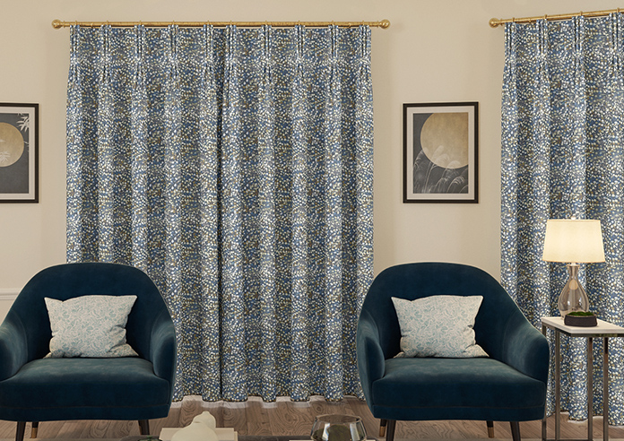 Mini Camphora, Ink - Made to Measure Curtains - Image 7